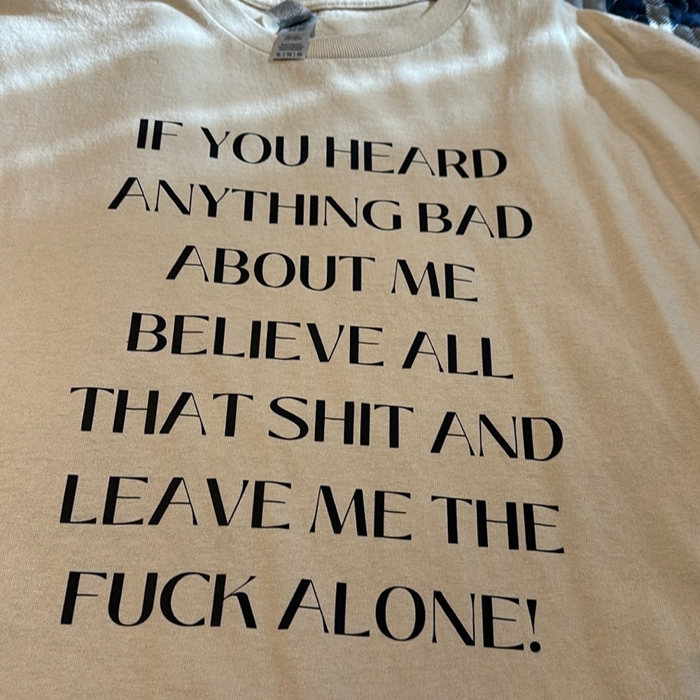 Custom made tshirt